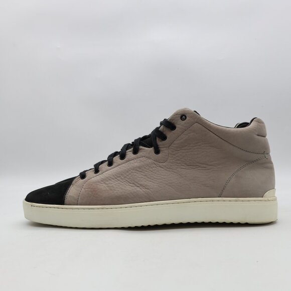 Rag & Bone Kent Black/Grey Leather Sneakers Men\'s Size EU 46 Casual Shoes main image 7